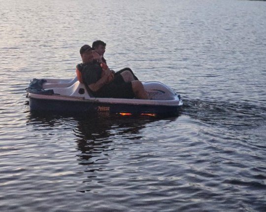 Canoers rescued after boat sinks in gator-infested waters