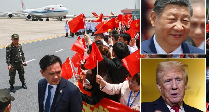 China's Xi says there are no winners in a tariff war as he visits Southeast Asia