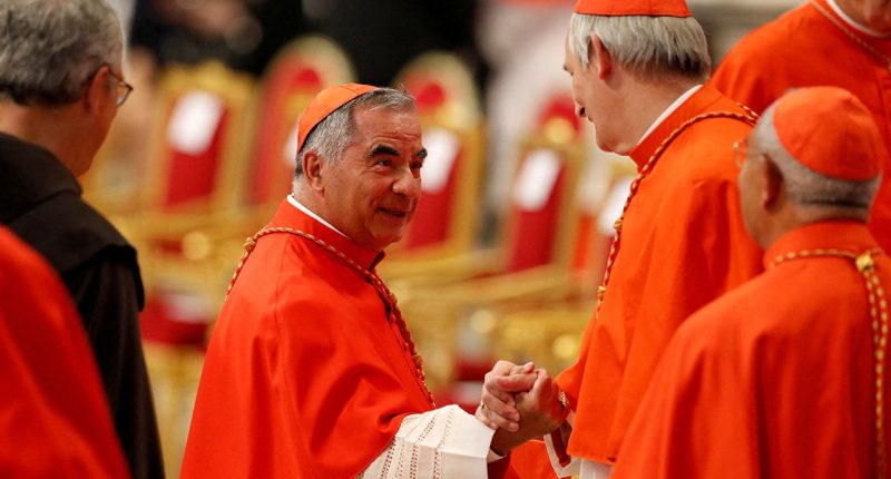 Convicted cardinal announces he won't be part of conclave to choose Pope Francis' successor