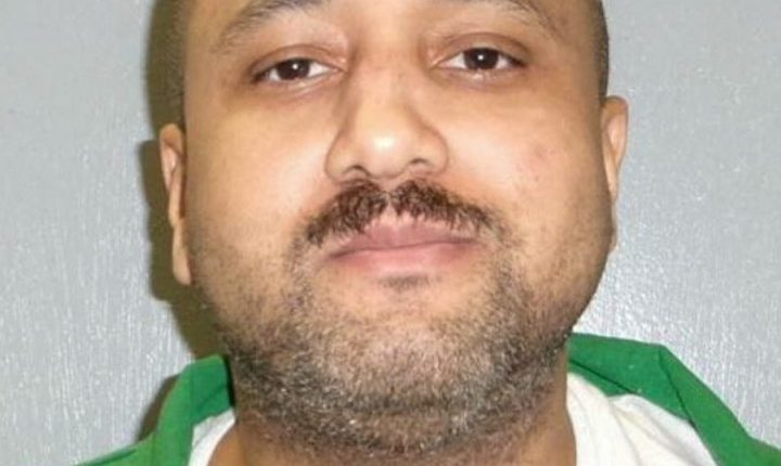 Mugshot of Mikal Mahdi, convicted of murdering an off-duty police officer.