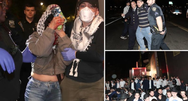 Cops probing threats, harassment against 2 women during protest outside NYC synagogue after vile video circulates online