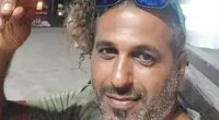Barak Tzach, diver attacked by a shark.