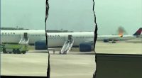 Delta passengers in Orlando evacuate plane due to engine fire