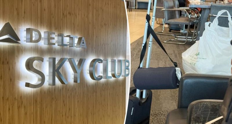 Delta passenger's obscene act caught on camera inside airport lounge: 'Savagery'