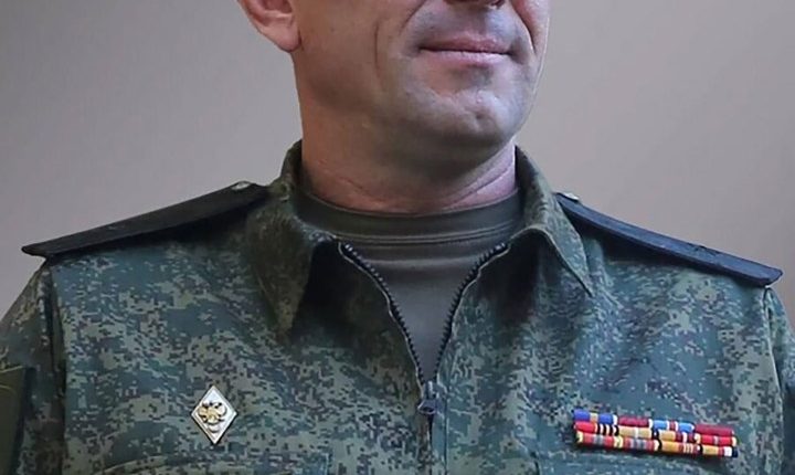 General Ivan Popov in military uniform.