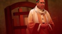 Cardinal Roger Mahony leading Christmas mass.