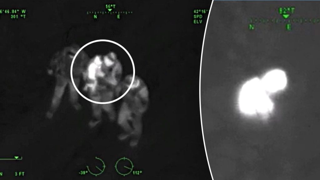 Dramatic footage shows heat-seeking tech leading rescuers to missing Michigan toddler curled up in ditch