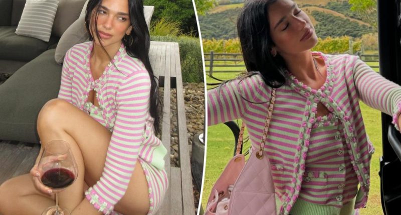 Dua Lipa wears leggy Chanel outfit worth nearly $15K for wine tasting