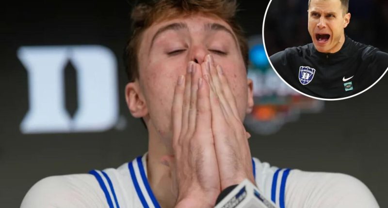 Duke and Cooper Flagg react after devastating Final Four loss