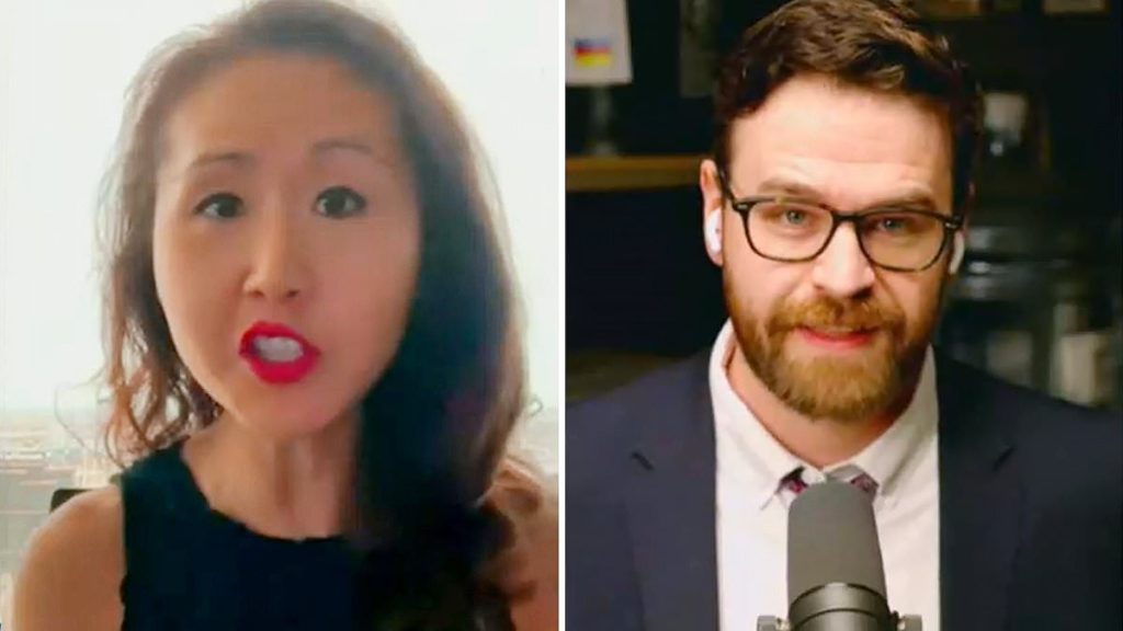 Ex-Dem-turned-Republican donor is left speechless as she is ROASTED