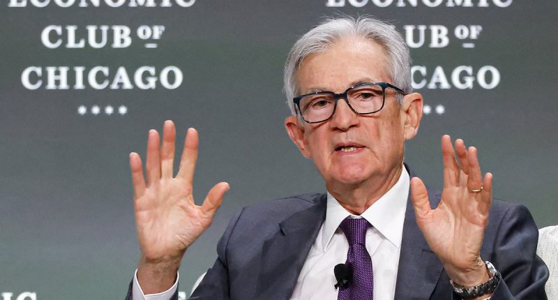 Fed chair's warning sends Wall Street panicking as tariffs hit stocks