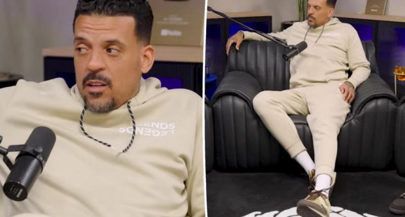 Former NBA star Matt Barnes claims he hasn't cried in 30 years