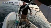 Furious charter captain boards boat to berate young fisherman in viral video