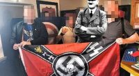 Fury as Neo-Nazis hold Hitler party complete with swastika cake