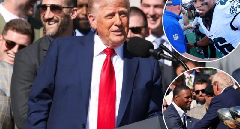 Giants clap back at Donald Trump's story of Saquon Barkley warning: ‘Stop yapping’