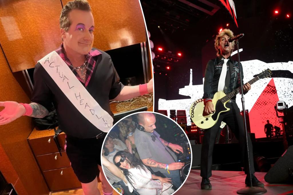 Green Day hits back at Charli XCX's Coachella dig with 'Actual Headliner' sash