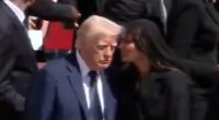 How Melania saved Trump from awkward moment at Pope's funeral