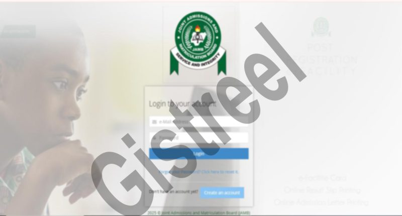 How to Login into Jamb Portal