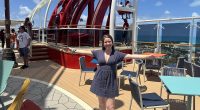 I tested out first ever cruise ship swing that dangles you over ocean
