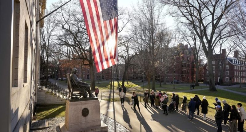IRS asked to revoke Harvard's tax-exempt status