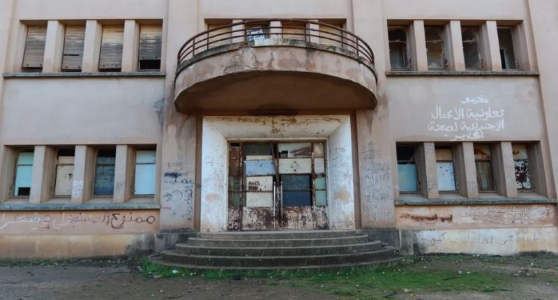 Abandoned Ben Smime Tuberculosis Sanatorium.