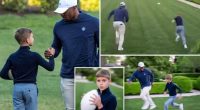 Ivanka Trump shares moment her son challenges Saquon Barkley to a race in the Rose Garden