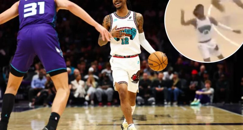 Ja Morant uses new grenade celebration after gun controversy