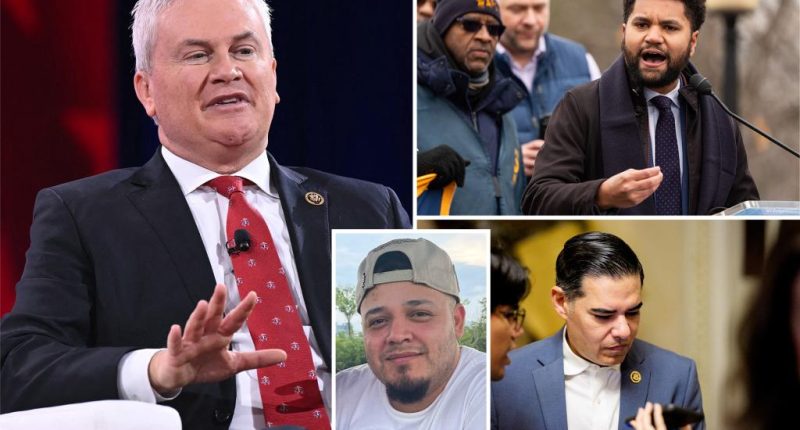 James Comer rips Dem reps for wanting taxpayer-funded trips to visit alleged MS-13 gang member Kilmar Abrego Garcia