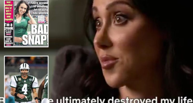 Jenn Sterger appears to reveal all about sexting scandal in new Brett Favre doc