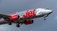 Jet2 plane landing.