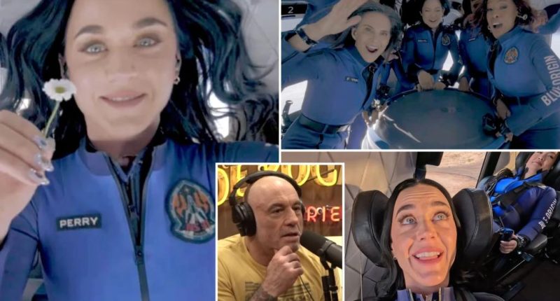 Joe Rogan roasts Katy Perry for all-female Blue Origin space flight