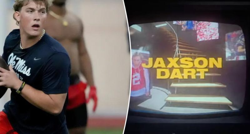 Joe Schoen's son allegedly shares Jaxson Dart highlight tape — before making Instagram private
