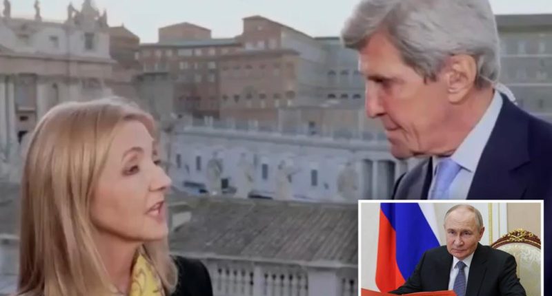 John Kerry bristles as MSNBC host points out Russia took Crimea on his watch under Obama