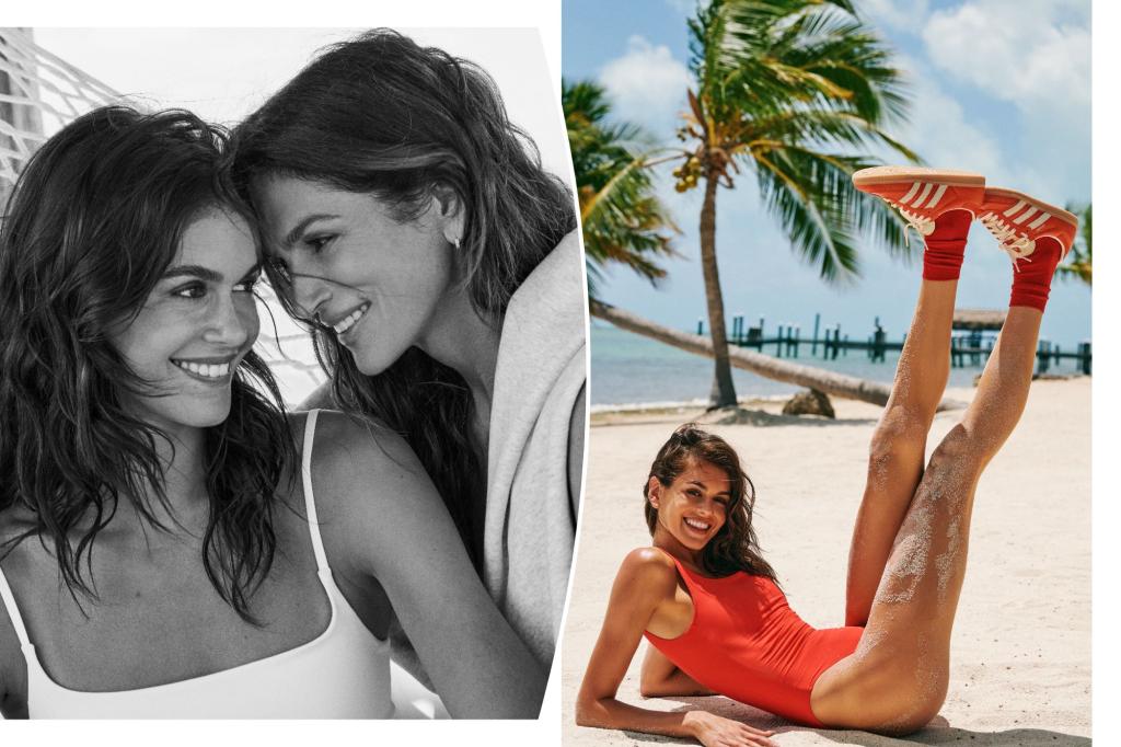 Kaia Gerber turns to pictures of look-alike mom Cindy Crawford for beauty inspiration