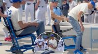 Kareem Abdul-Jabbar worries fans with wheelchair appearance at Jackie Robinson Day