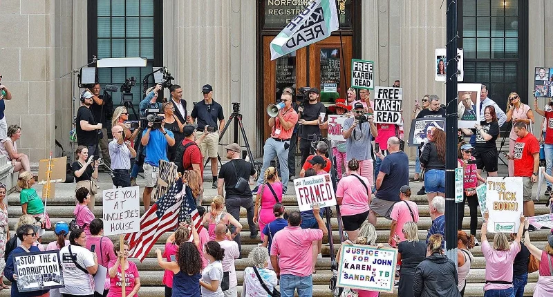 Karen Read judge sued over 'buffer zone' keeping protesters away from courthouse