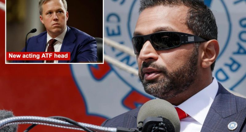 Kash Patel removed as acting ATF director: US officials