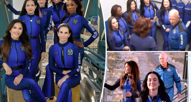 Katy Perry, Lauren Sánchez, Gayle King and more blast off into space on all-female Blue Origin flight