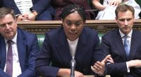 Kemi Badenoch speaking at Prime Minister's Questions in the House of Commons.