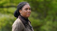 Kemi Badenoch, Conservative party leader, during a media interview.
