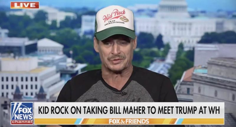 Kid Rock gives details about Donald Trump's dinner with Bill Maher