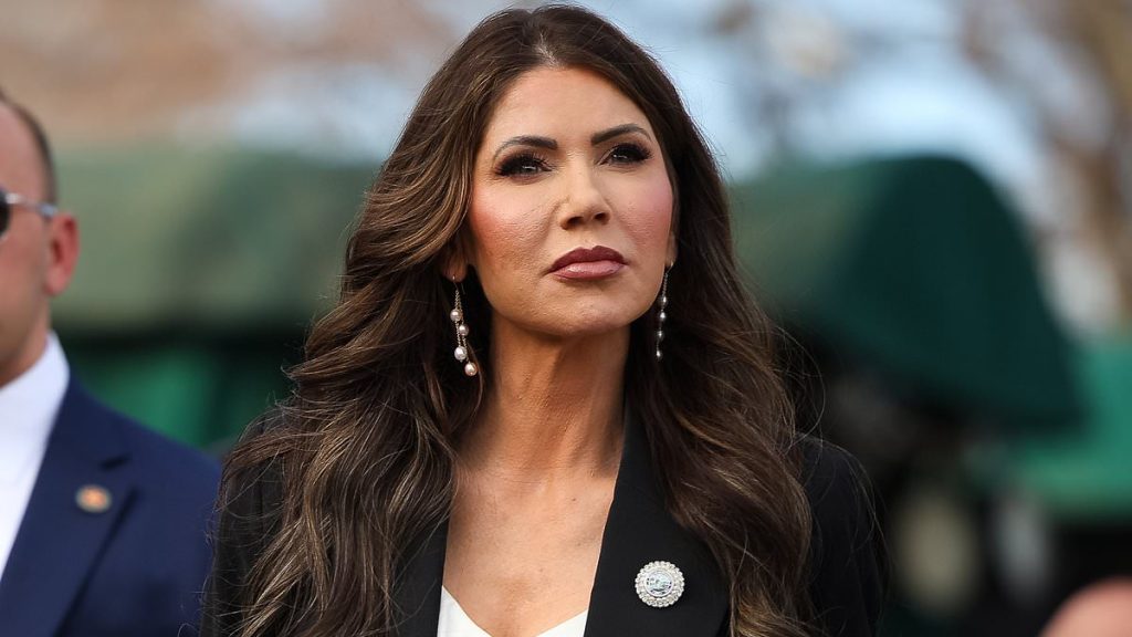 Kristi Noem orders staff to perform shock test to prove loyalty