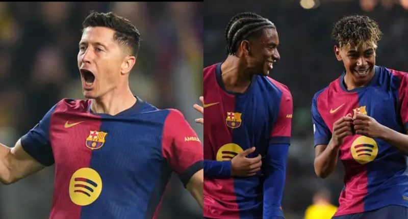 Lewandowski haunts Dortmund as ruthless Barcelona put one foot in Champions League semis