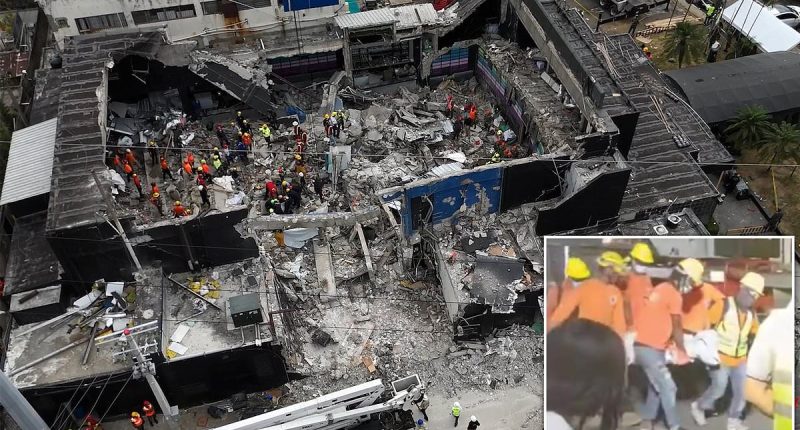 Listen to sobs and screams as dozens died in collapsed club