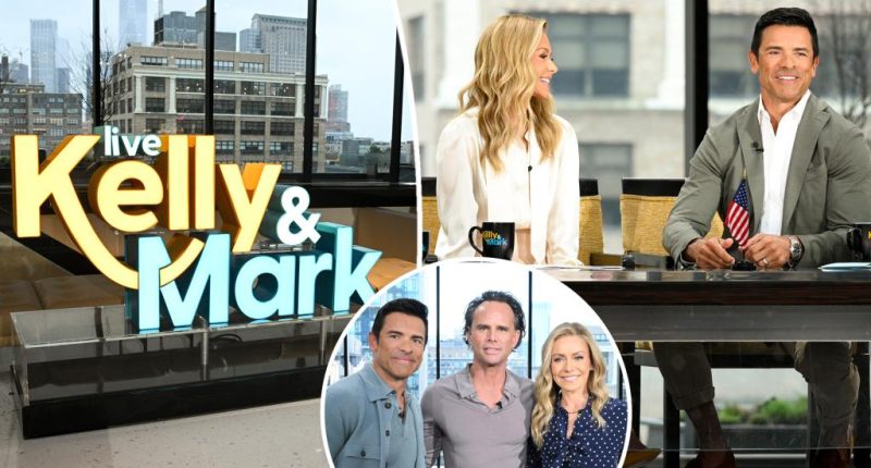 'Live with Kelly and Mark' will debut new set