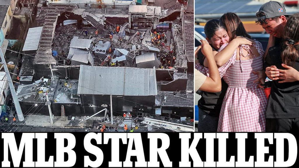 MLB star DIES after nightclub ceiling collapsed on his head