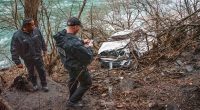 Man miraculously walks away after driving truck over cliff into Niagara Falls Gorge