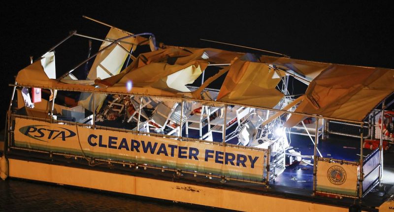 Mass casualty event in Florida as new pictures emerge of ferry crash