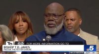 Bishop T.D. Jakes announcing his stepping down from The Potter's House.