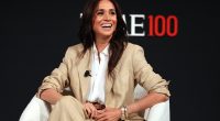 Meghan opted for £4,000  suit with £4,900 bracelet in New York